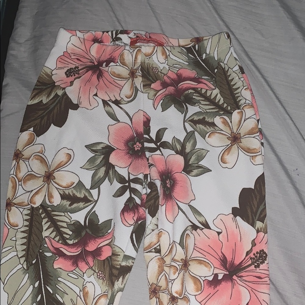 Floral Dress Pants